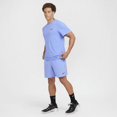 Nike Form Dri-FIT multifunctionele herenshorts zonder binnenbroek (18 cm)