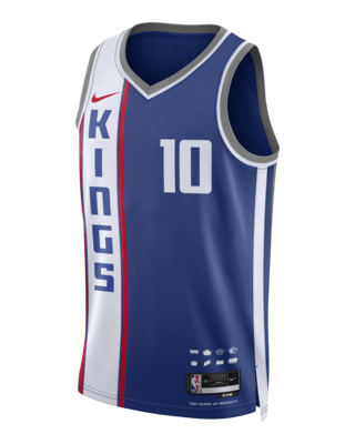 Мужские джерси Domantas Sabonis Sacramento Kings City Edition 2023/24 Nike Dri-FIT NBA Swingman Jersey