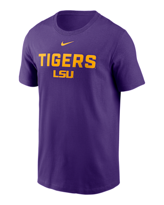 Мужская футболка LSU Campus 2-Hit Nike College