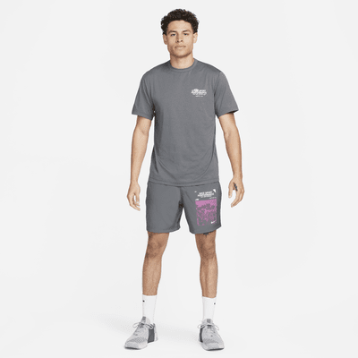 Nike Hyverse Men's Dri-FIT UV Short-sleeve Versatile Top. Nike ZA