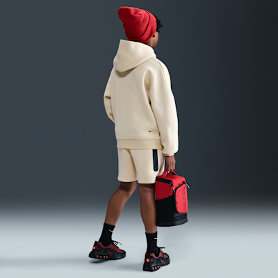Sudadera con gorro sin cierre oversized para niño talla grande Nike Sportswear Tech Fleece