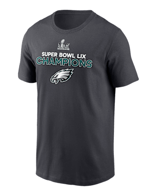 Мужская футболка Philadelphia Eagles Super Bowl LIX Champions Roster Nike NFL