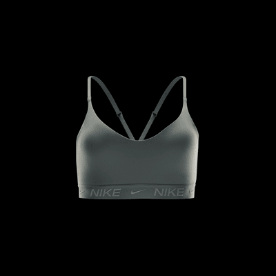 Brassière de sport réglable rembourrée à maintien léger Nike Indy pour femme