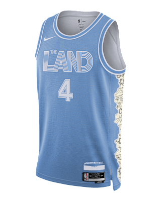 Мужские джерси Evan Mobley Cleveland Cavaliers 2024/25 City Edition Nike Dri-FIT NBA Swingman Jersey