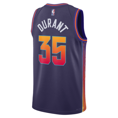 Kevin Durant Phoenix Suns City Edition 2023 24 Men's Nike Dri-fit Nba 