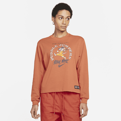 Playera de manga larga para mujer Nike Sportswear NYC