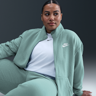 Nike Sportswear Club Fleece Women's Loose Track Jacket (Plus Size)