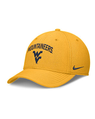 Мужские  West Virginia On-Field Rise Swoosh Nike Dri-FIT College Hat