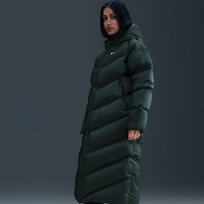 Parka de plumón Storm-FIT holgada con gorro para mujer Nike Sportswear Windpuffer