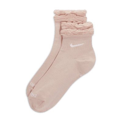 nike peach socks