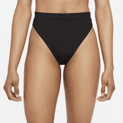 Nike Essential High-Waist bikiniunderdel til kvinder