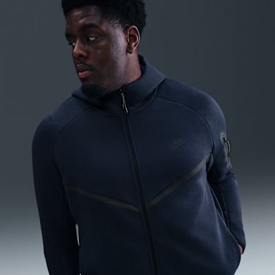 Nike Tech Windrunner-Jacke aus Fleece mit durchgehendem Reißverschluss (Herren)