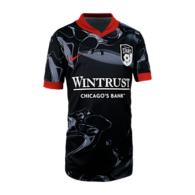 Mallory Swanson Chicago Stars FC 2025 Stadium Away Big Kids' Nike Dri-FIT NWSL Replica Jersey