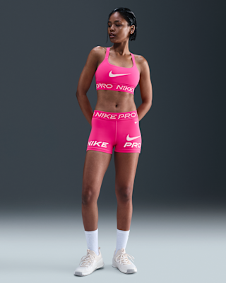 Женские шорты Nike Pro Mid-Rise 3" Biker Shorts