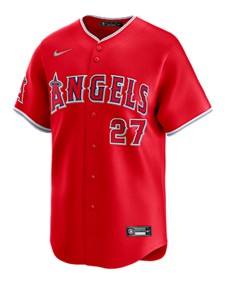 Мужские джерси Mike Trout Los Angeles Angels Nike Dri-FIT ADV MLB Limited Jersey