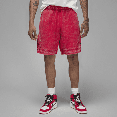 red jordan shorts