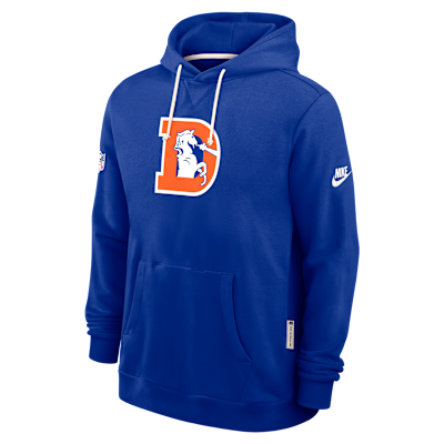 Denver Broncos Alt Offensive Set Play Sideline Men's Nike Dri-FIT NFL Pullover Hoodie