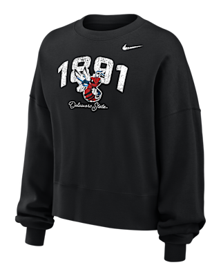 Женский свитшот Nike College Phoenix Fleece (Delaware State University) Crew-Neck