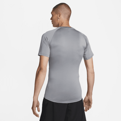 Nike Pro Men's Dri-FIT Tight Short-Sleeve Fitness Top. Nike IL