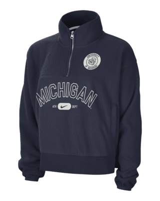 Женская куртка Michigan Fly Nike College 1/4-Zip