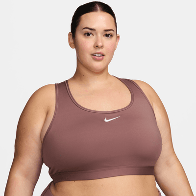 Nike Swoosh Medium-Support Women's Padded Sports Bra (Plus Size)