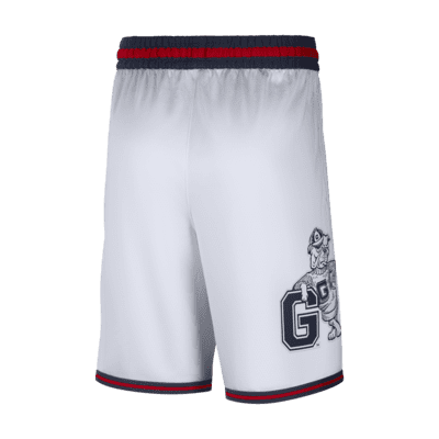 Shorts de básquetbol Nike Dri-FIT College para hombre Gonzaga Limited