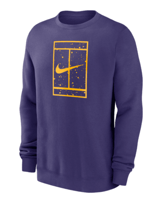 Мужской свитшот Nike Club Fleece Tennis Pullover Crew-Neck для тенниса