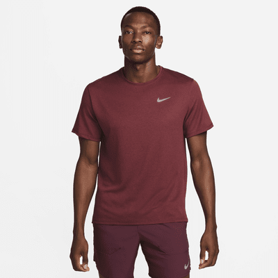 Playera de correr de manga corta Dri-FIT UV para hombre Nike Miler