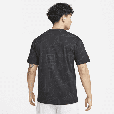 Nike Max90 Men's All-over Print Basketball T-Shirt. Nike VN