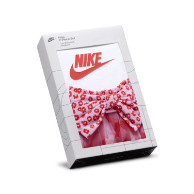 Nike Your Move 2-teiliges Set mit Tutu-Bodysuit und Stirnband für Babys (0-9M)