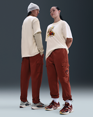 Женские  Nike Sportswear N7 Open-Hem Woven Cargo Pants