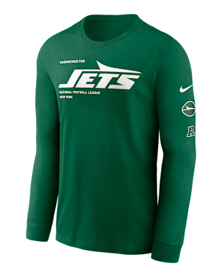 Мужская футболка New York Jets Play To Win Essential Nike NFL Long-Sleeve