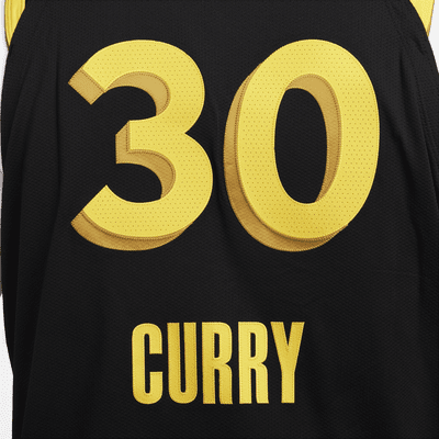 Stephen Curry Golden State Warriors 2023/24 City Edition Nike Dri-FIT ...