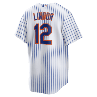 PROFILE Men's Francisco Lindor Royal New York Mets Big & Tall Replica  Player Jersey