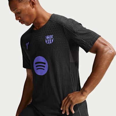 FC Barcelona Strike Elite Away Men's Kobe Dri-FIT ADV Soccer Short-Sleeve Knit Top
