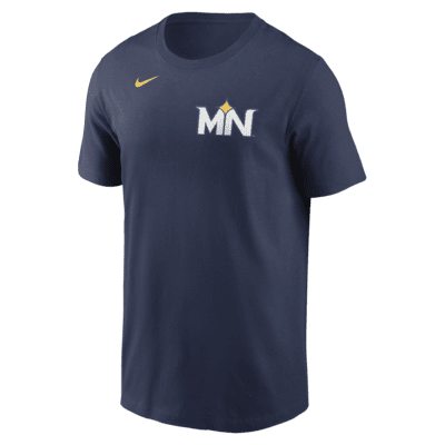 Мужская футболка Carlos Correa Minnesota Twins City Connect Fuse