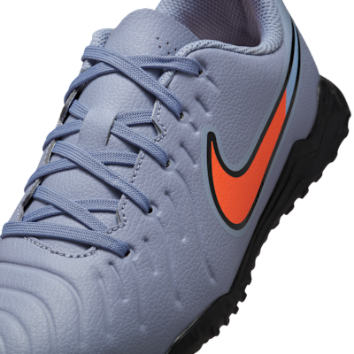 รองเท้าฟุตบอลไม่หุ้มข้อเด็กเล็ก/เด็กโตสำหรับพื้นสนามหญ้าเทียมสั้น Nike Jr. Tiempo Legend 10 Club