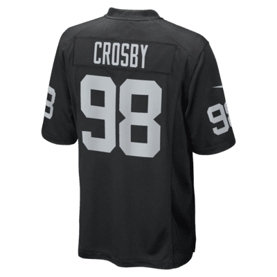 NFL Las Vegas Raiders (Maxx Crosby) Men's Game Football Jersey