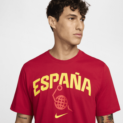 Spain Men's Nike Basketball T-Shirt