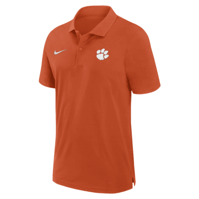 Polo universitario Nike Dri-FIT para hombre Clemson Tigers Sideline