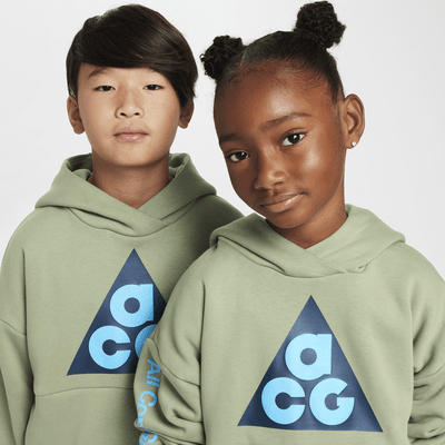 Nike ACG Icon Fleece hettegenser til store barn