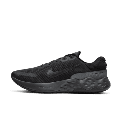 nike running shoes triple black