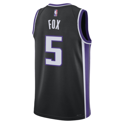 De'Aaron Fox Sacramento Kings 2023/24 Icon Edition Samarreta Nike Dri-FIT NBA Swingman