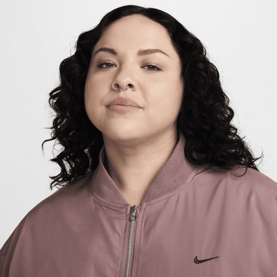 Nike Sportswear Essential Women's Oversized Bomber Jacket (Plus Size)