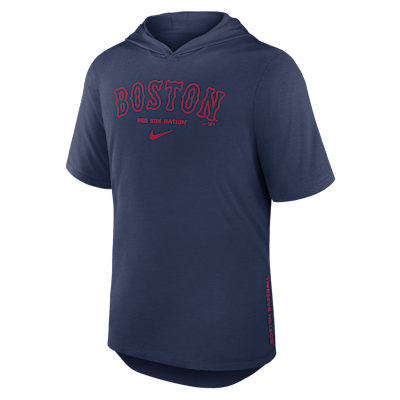 Boston Red Sox Arched Wordmark Men's Nike Dri-FIT MLB Hooded T-Shirt from Nike - $65
