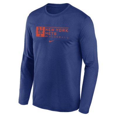 Nike Dri-FIT Team (MLB New York Mets) Men's Long-Sleeve T-Shirt. Nike.com