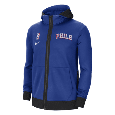 Lima marca Habitat Philadelphia 76ers Showtime Men's Nike Therma Flex NBA Hoodie. Nike NZ