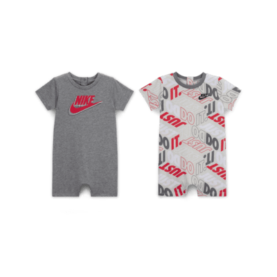 Nike Sportswear Baby (12-24M) 2-Pack Rompers