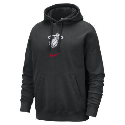 Sudadera con gorro sin cierre de la NBA para hombre Nike Miami Heat Club Fleece City Edition