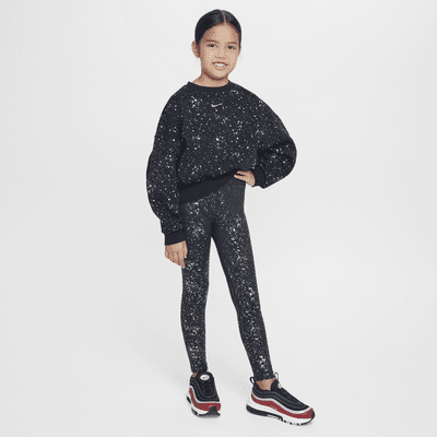 Nike Sportswear Club Fleece Older Kids' (Girls') Crew-Neck Sweatshirt